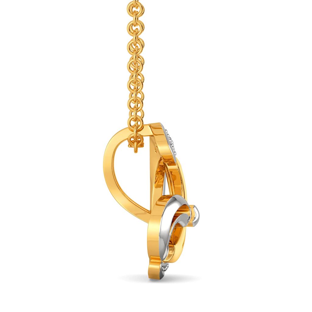 Tale of Swan Diamond Pendants