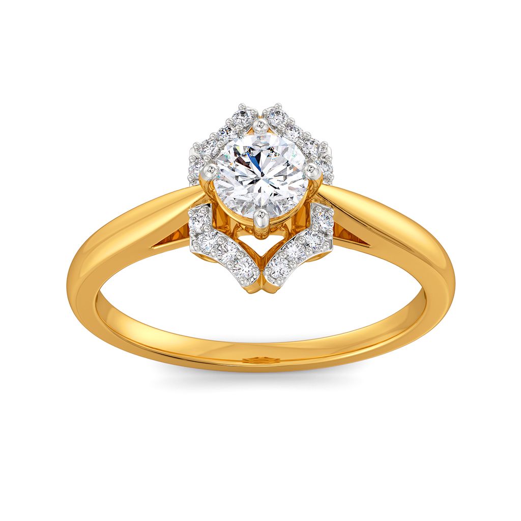 Wings of Love Diamond Rings
