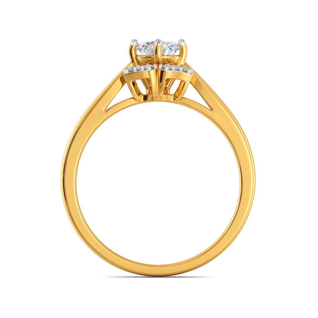 Wings of Love Diamond Rings
