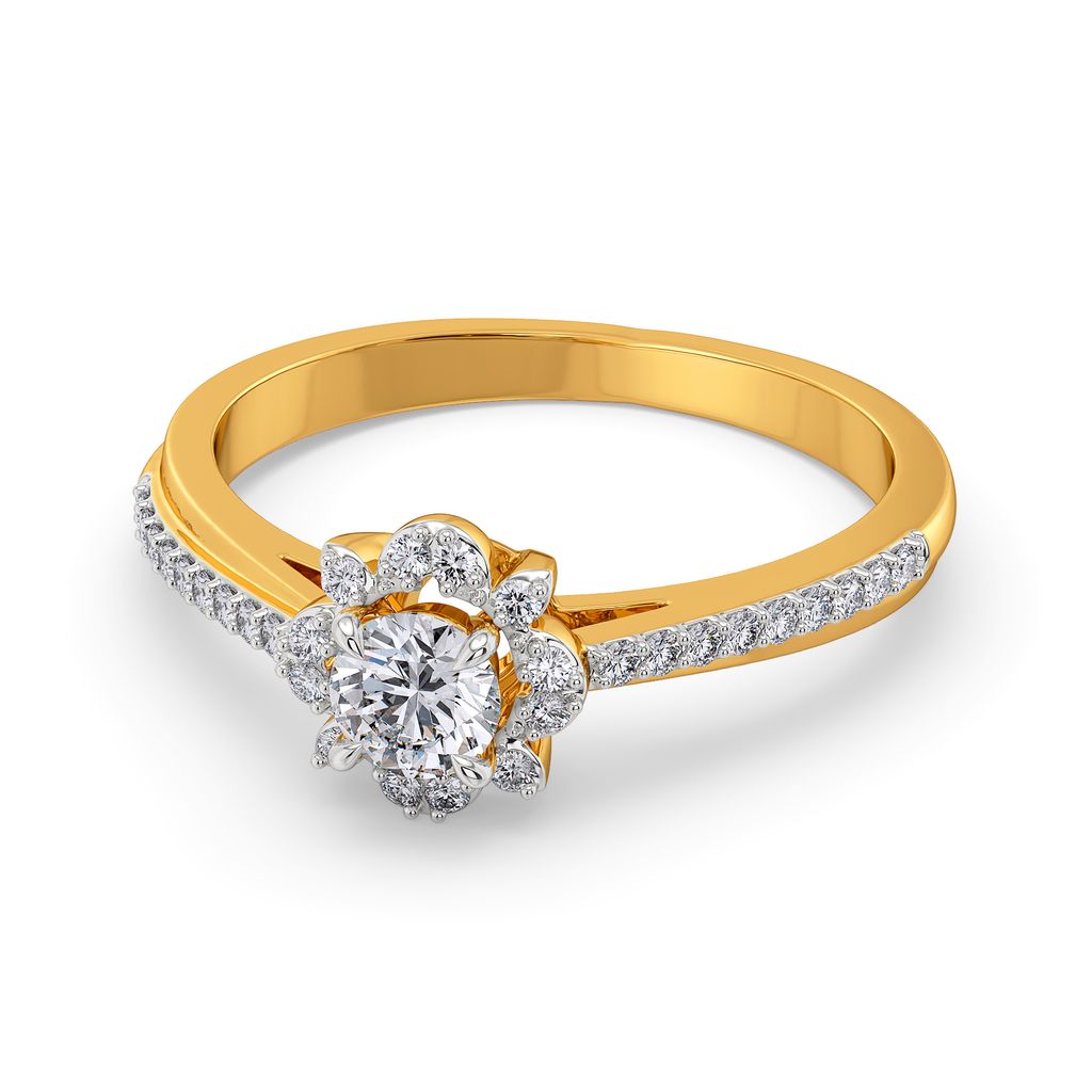 Floret Ornate Diamond Rings