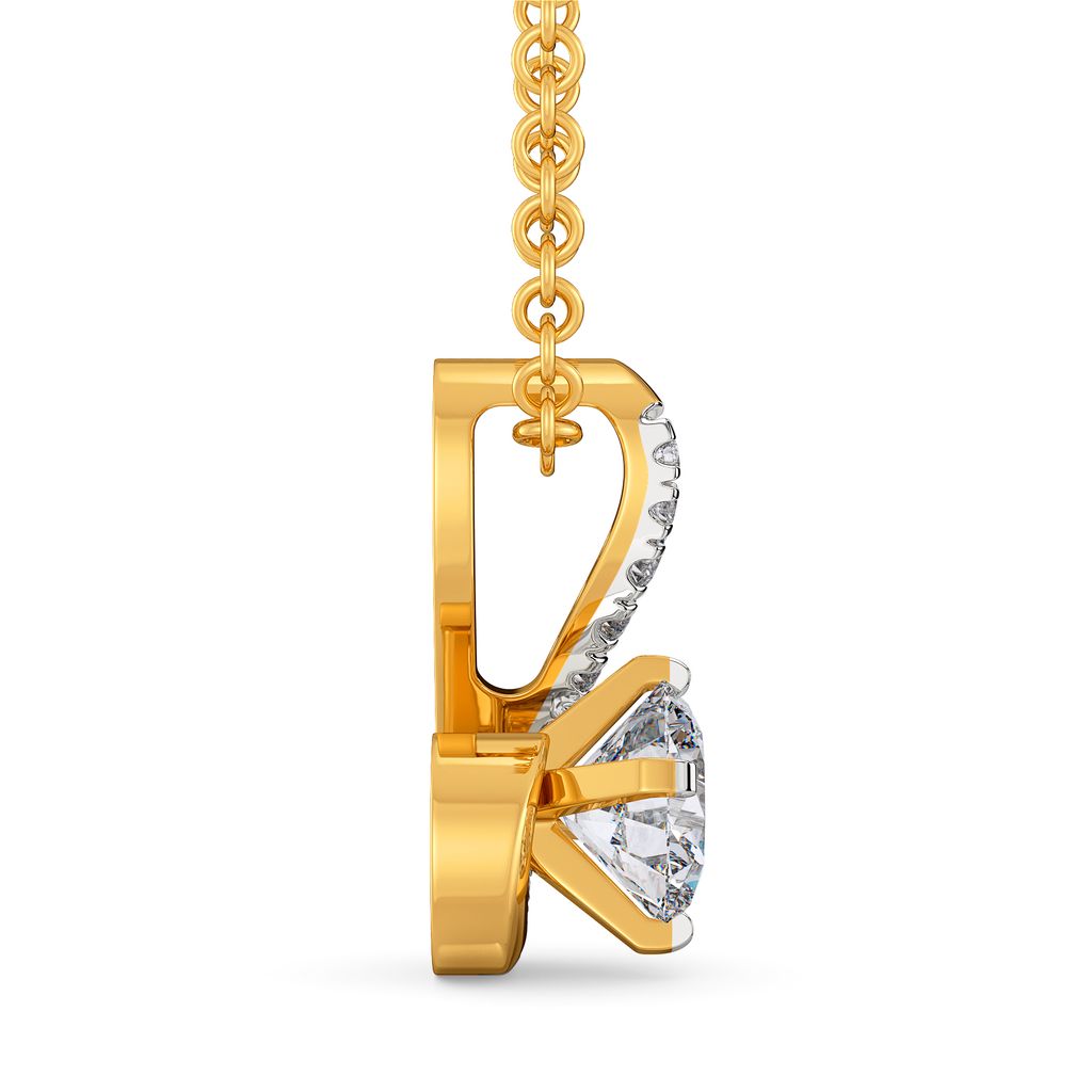 Twinkle Twirls Diamond Pendants
