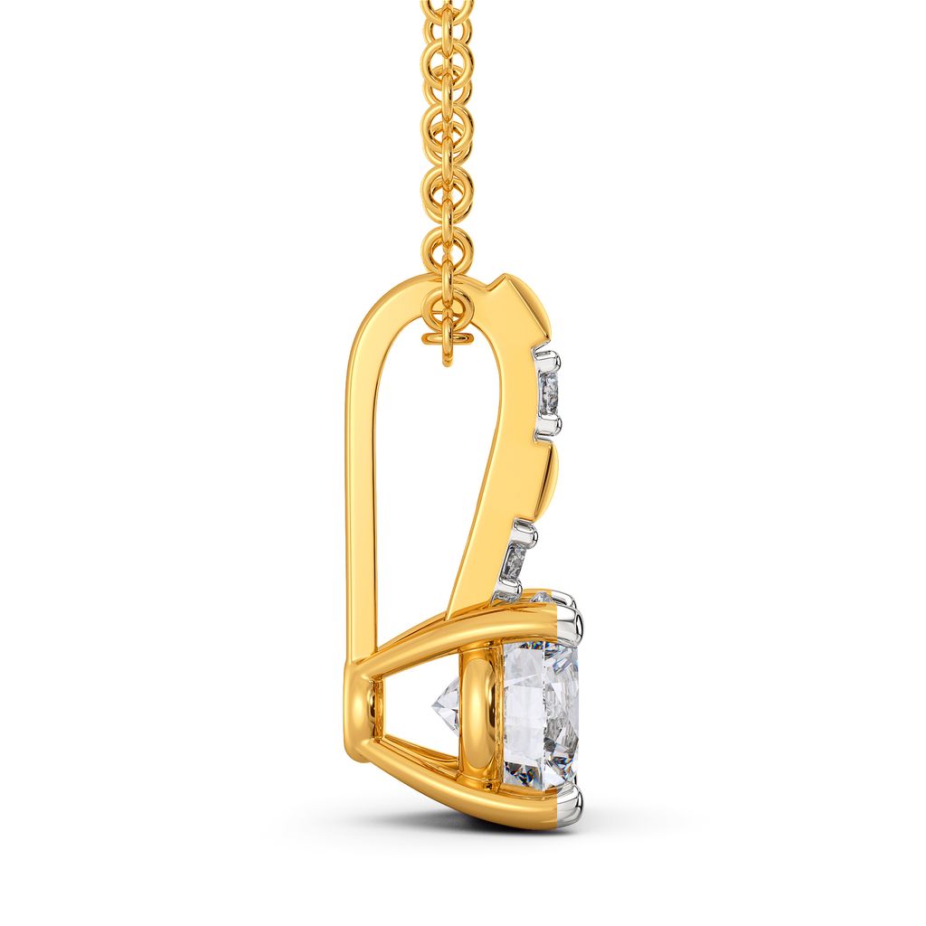 Scope to Square Diamond Pendants