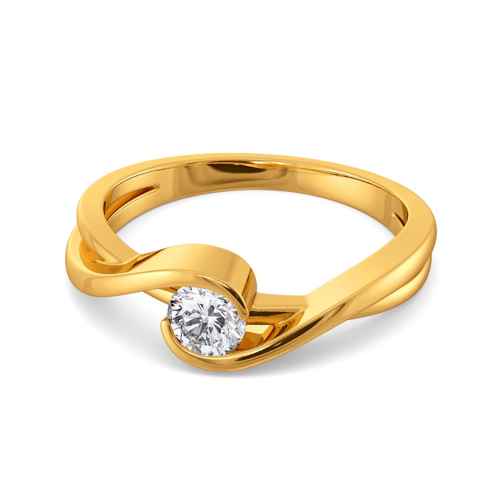 Scoop de Loop Diamond Rings