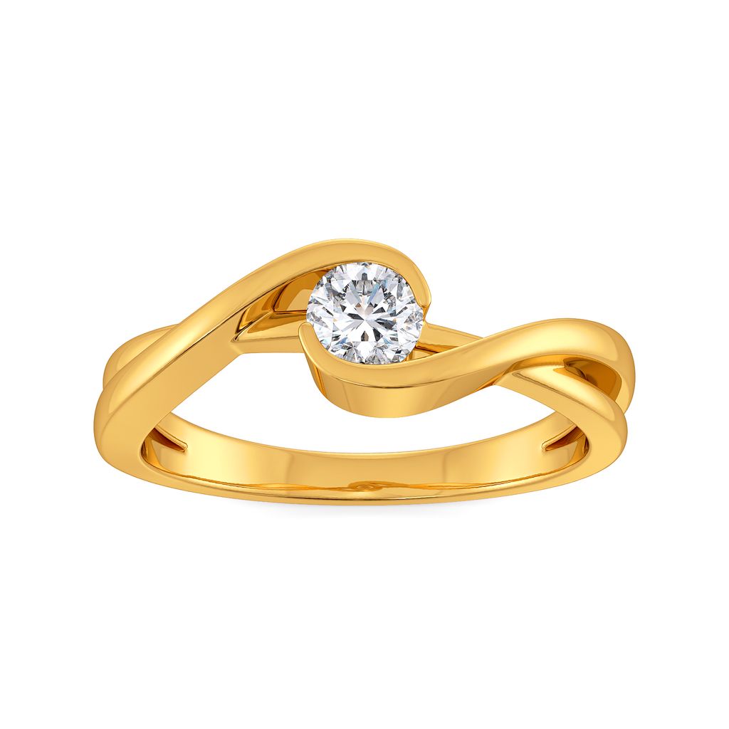 Scoop de Loop Diamond Rings
