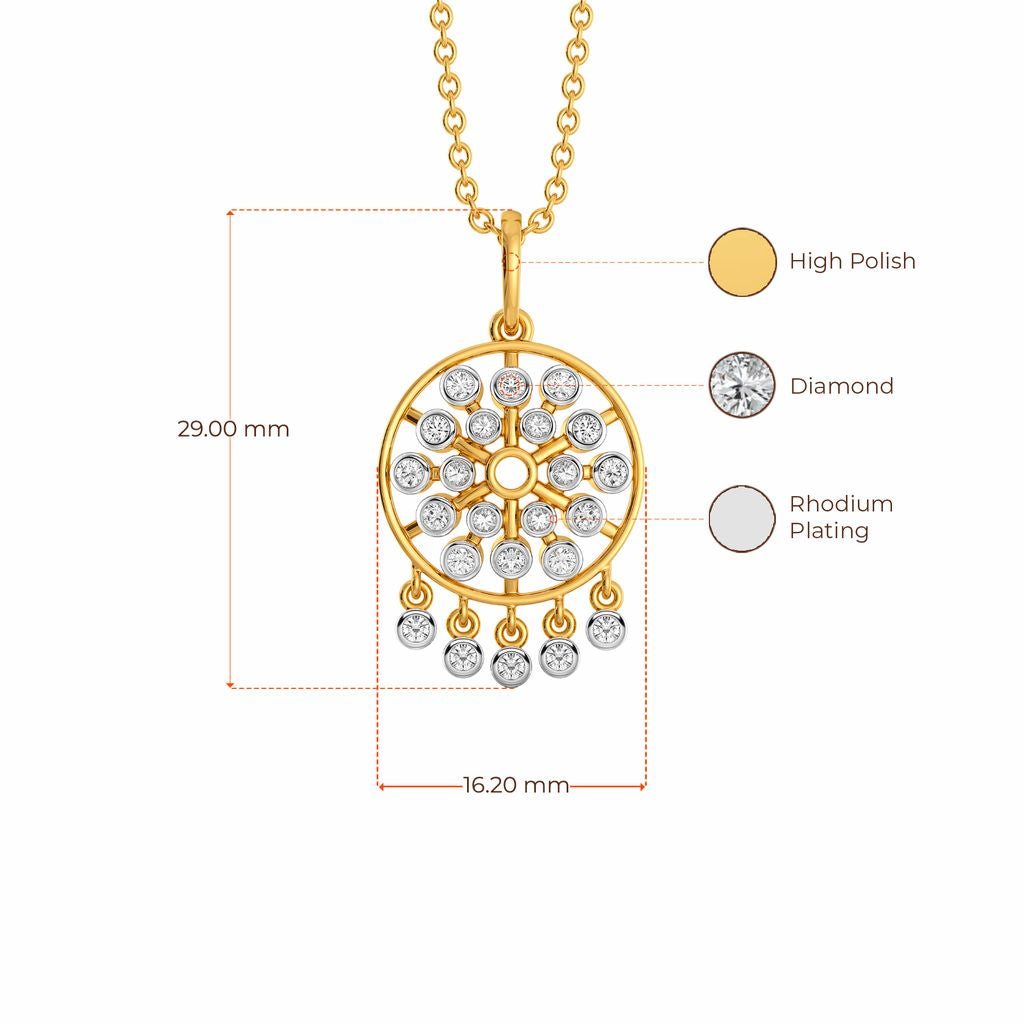 Jean Queen Diamond Pendants