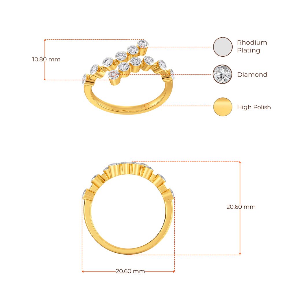 Wide N Comfy Diamond Rings