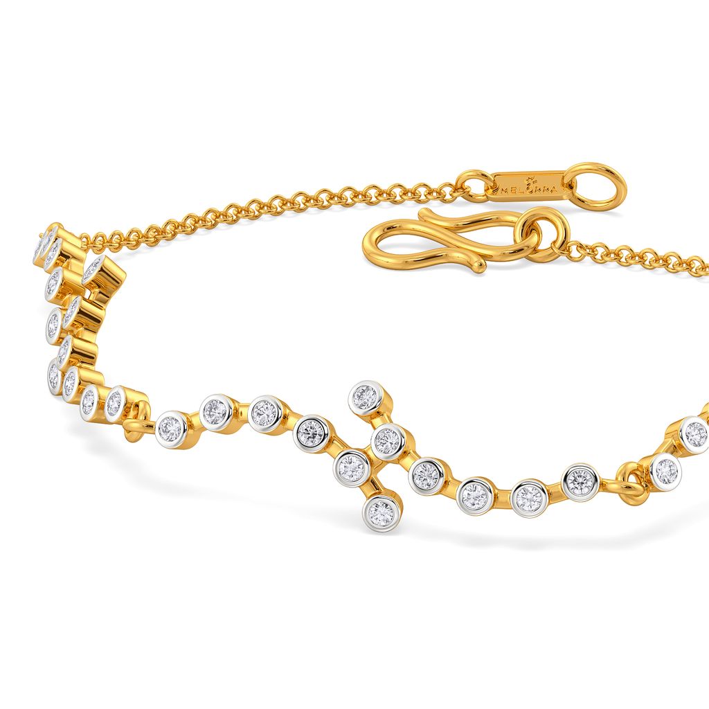 Baggy Theory Diamond Bracelets