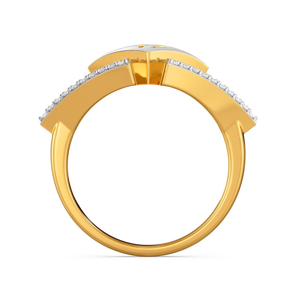 Edgy Nets Diamond Rings