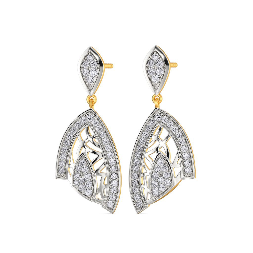 Gauze Galore Diamond Earrings