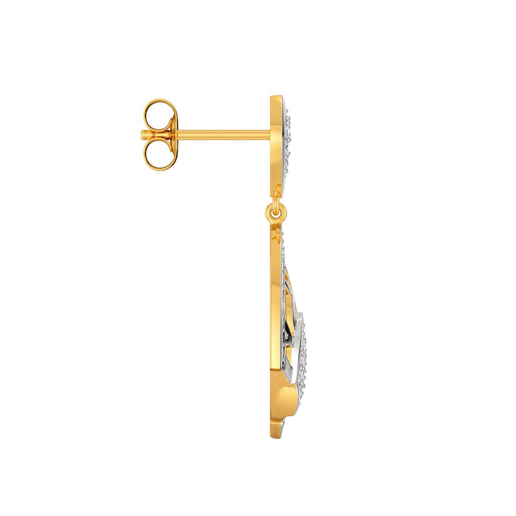 Gauze Galore Diamond Earrings