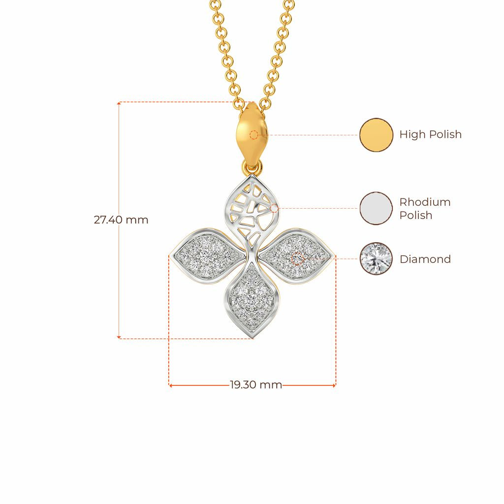 Lounge in Lattice Diamond Pendants