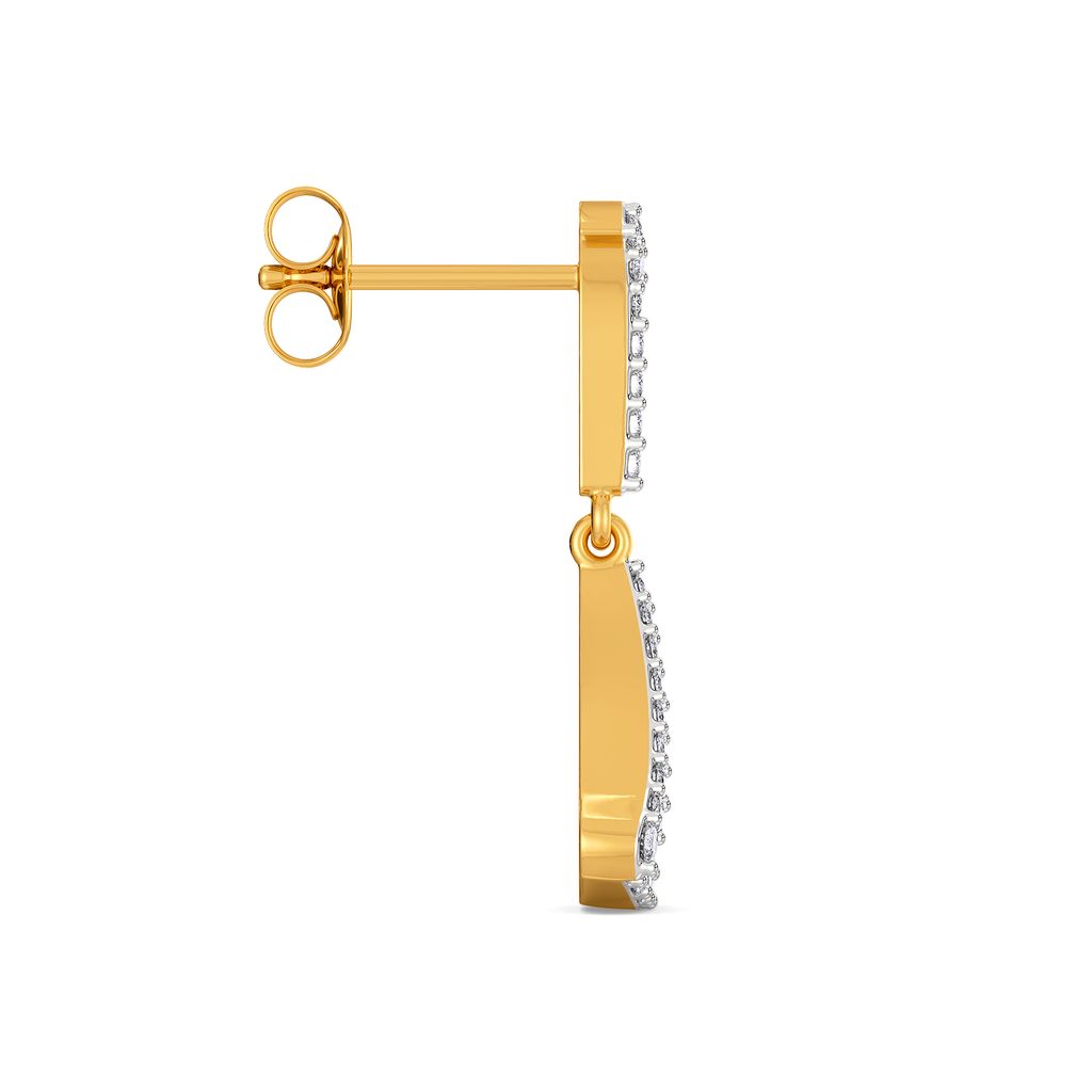 Flexi Fishnets Diamond Earrings