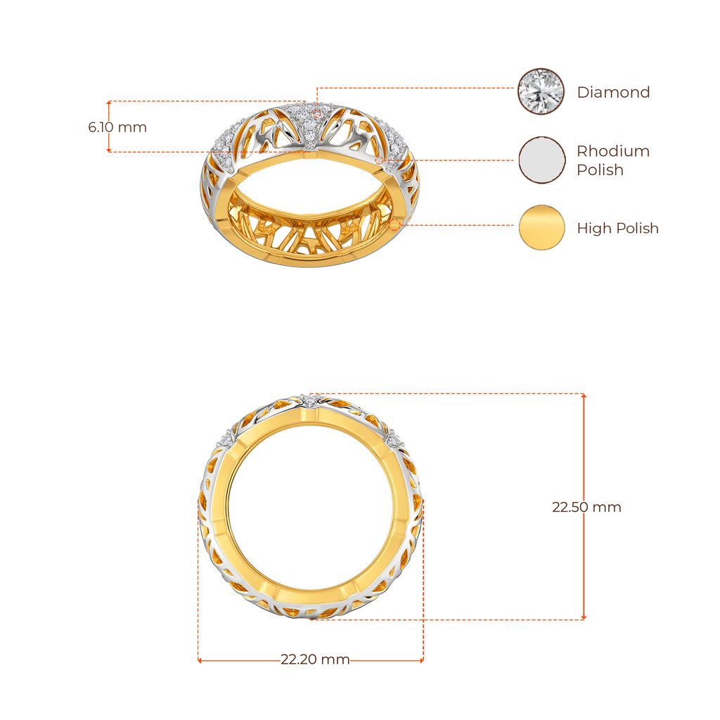 Flexi Fishnets Diamond Rings