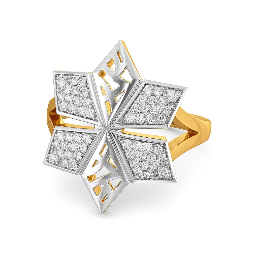 Mesh It Up Diamond Rings