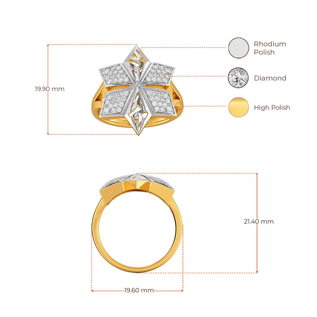 Mesh It Up Diamond Rings