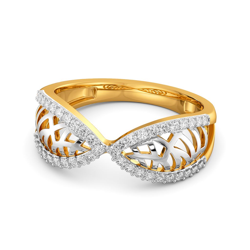 Net Me Bold Diamond Rings