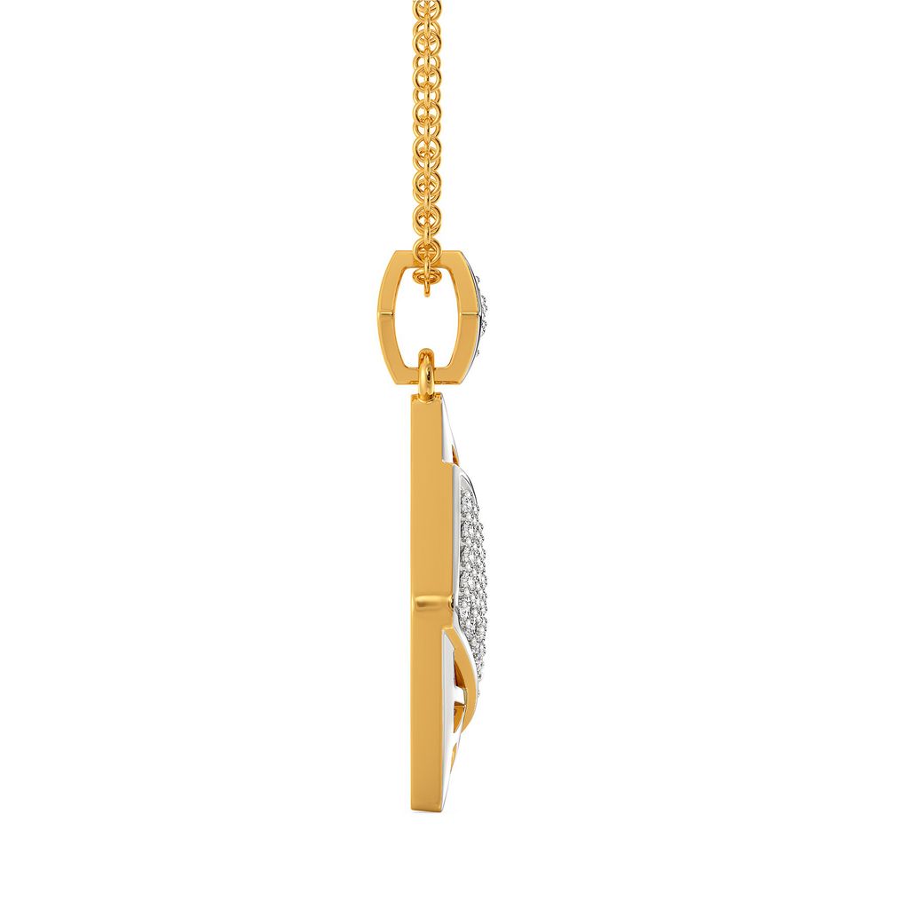 Punky Mesh Diamond Pendants