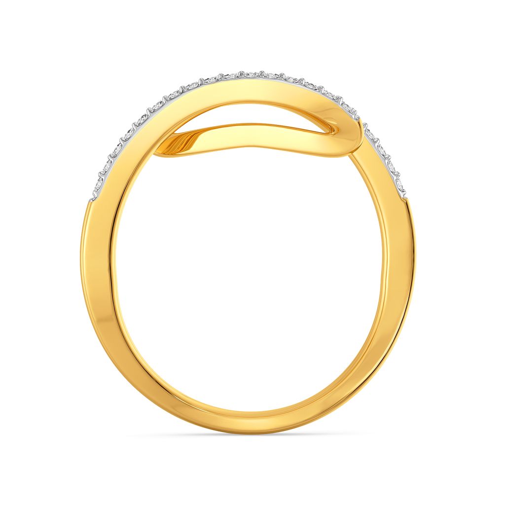 Confetti Twirls Diamond Rings