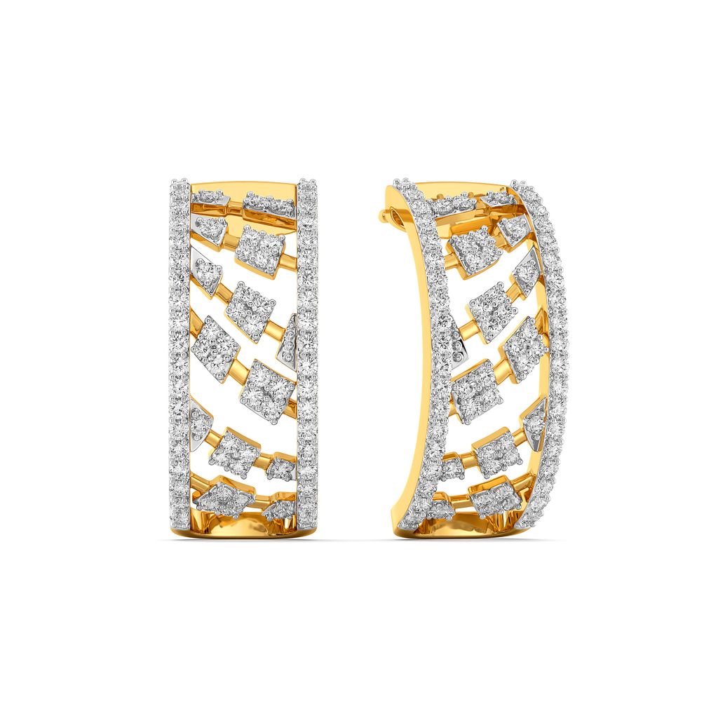 Disco Divine Diamond Earrings