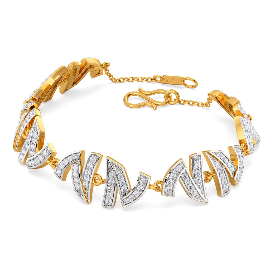 Mod Monochrome Diamond Bracelets