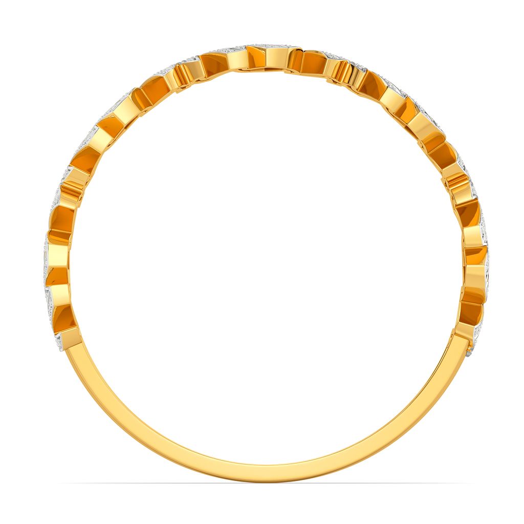 Mod Monochrome Diamond Bangles