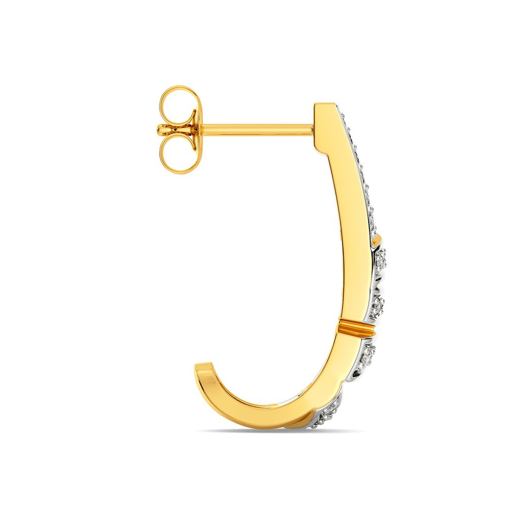 Undo Redo Diamond Earrings