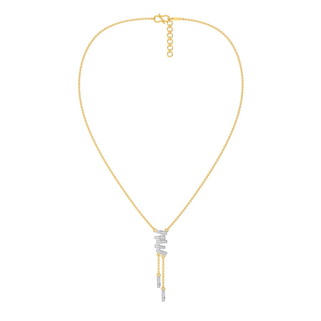 Tilt Shift Diamond Necklaces