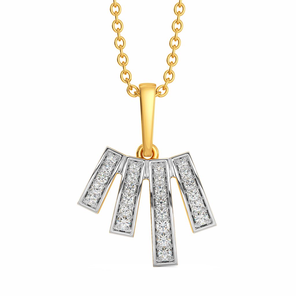 Mod Makeover Diamond Pendants