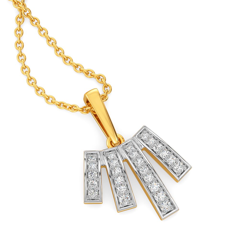 Mod Makeover Diamond Pendants