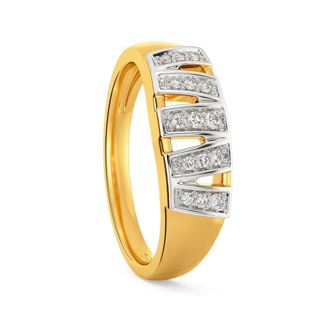 Out of Line Diamond Rings