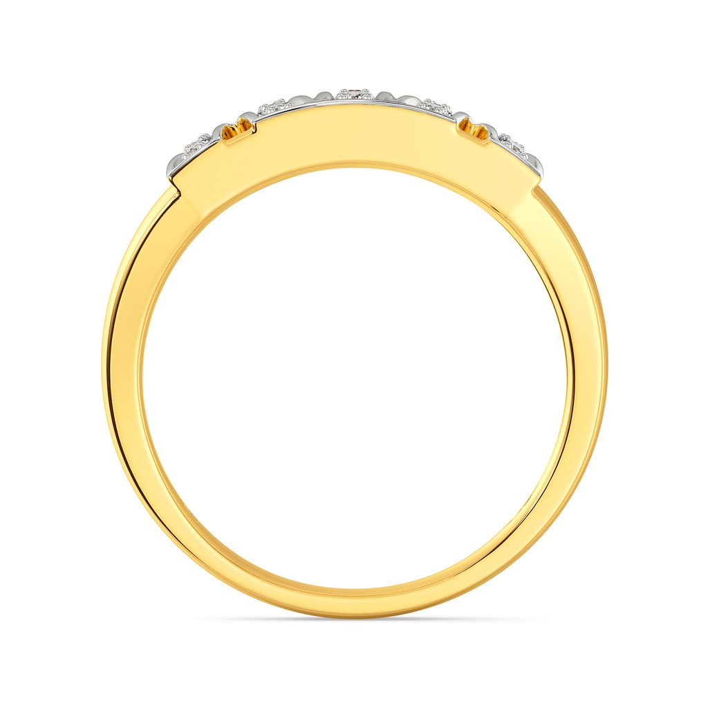 Out of Line Diamond Rings