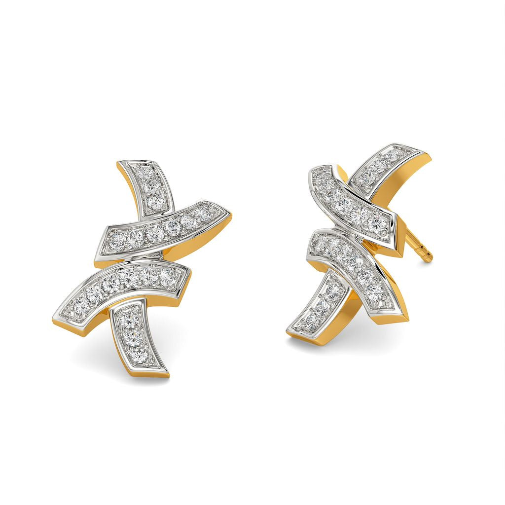 Drive to Strive Diamond Earrings