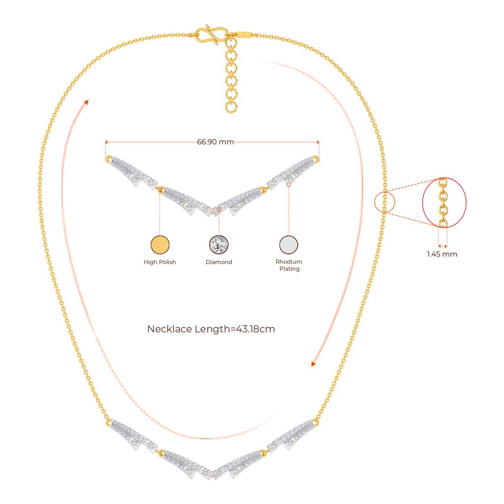 The Big Shirt Diamond Necklaces