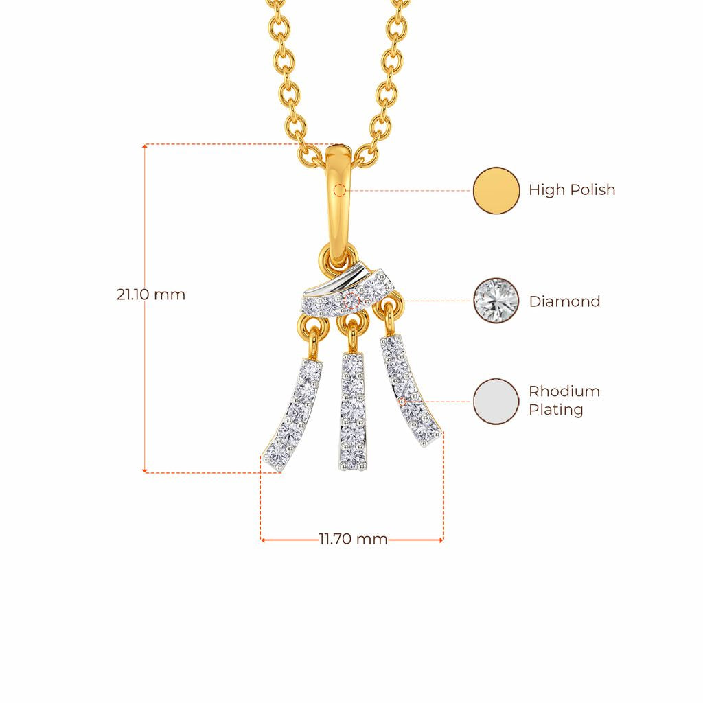 The Big Shirt Diamond Pendants