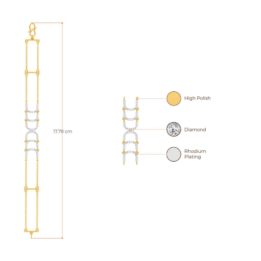 Excel at Home Diamond Bracelets