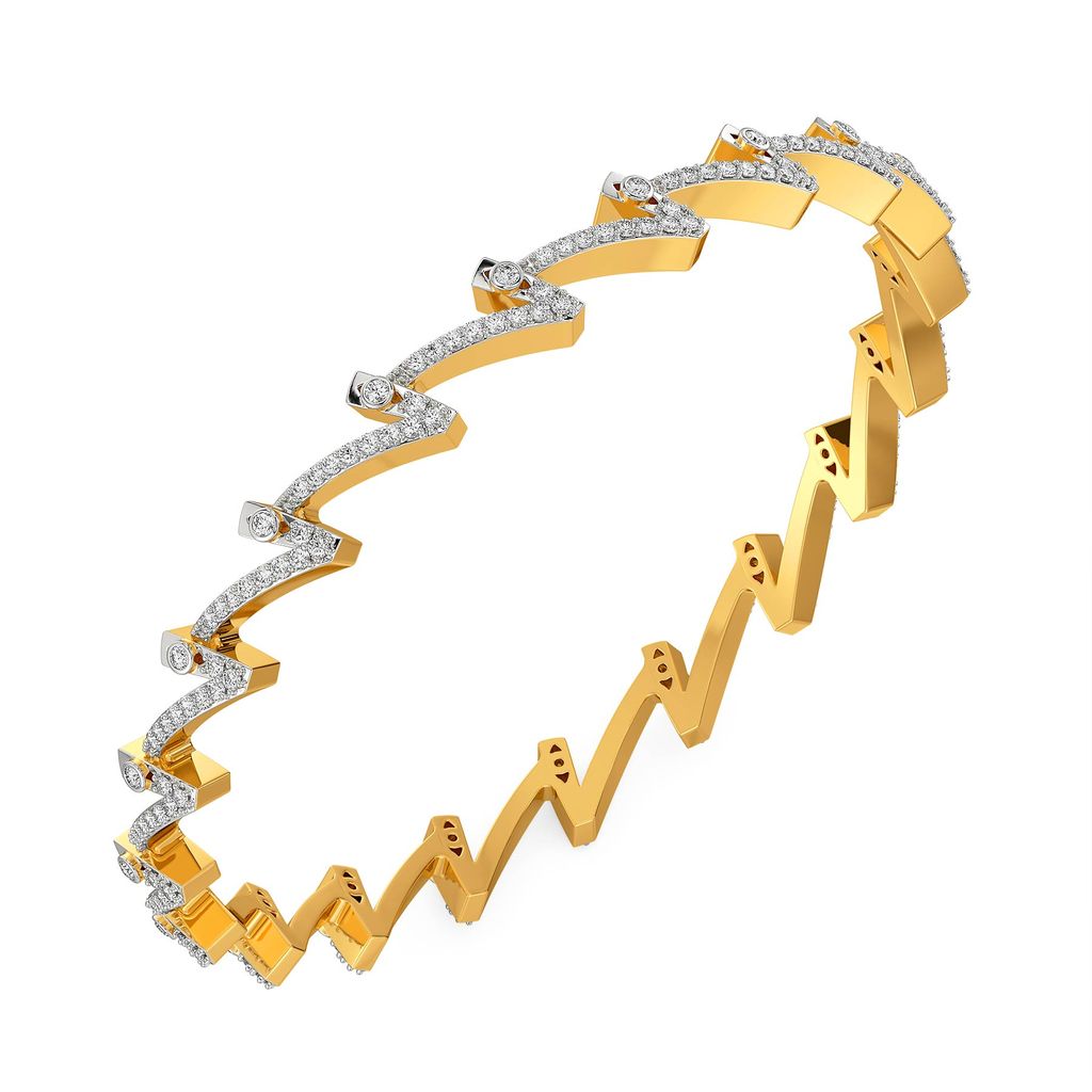 Upbeat Basics Diamond Bangles
