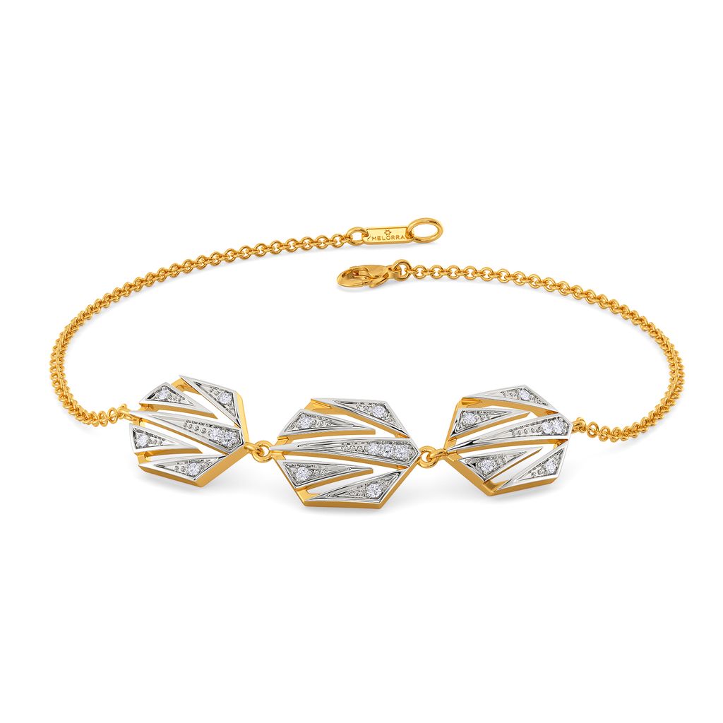 Sharp N Chic Diamond Bracelets
