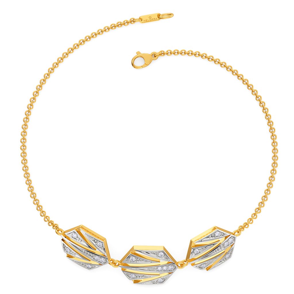 Sharp N Chic Diamond Bracelets