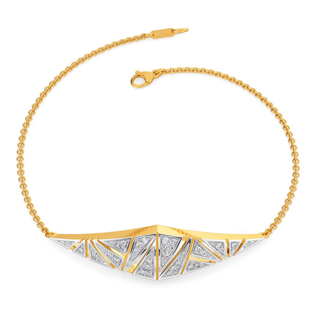 Tailored Edge Diamond Bracelets