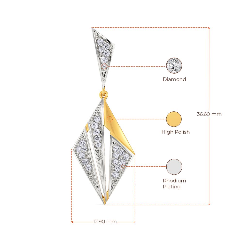 Sculpted for You Diamond Earrings