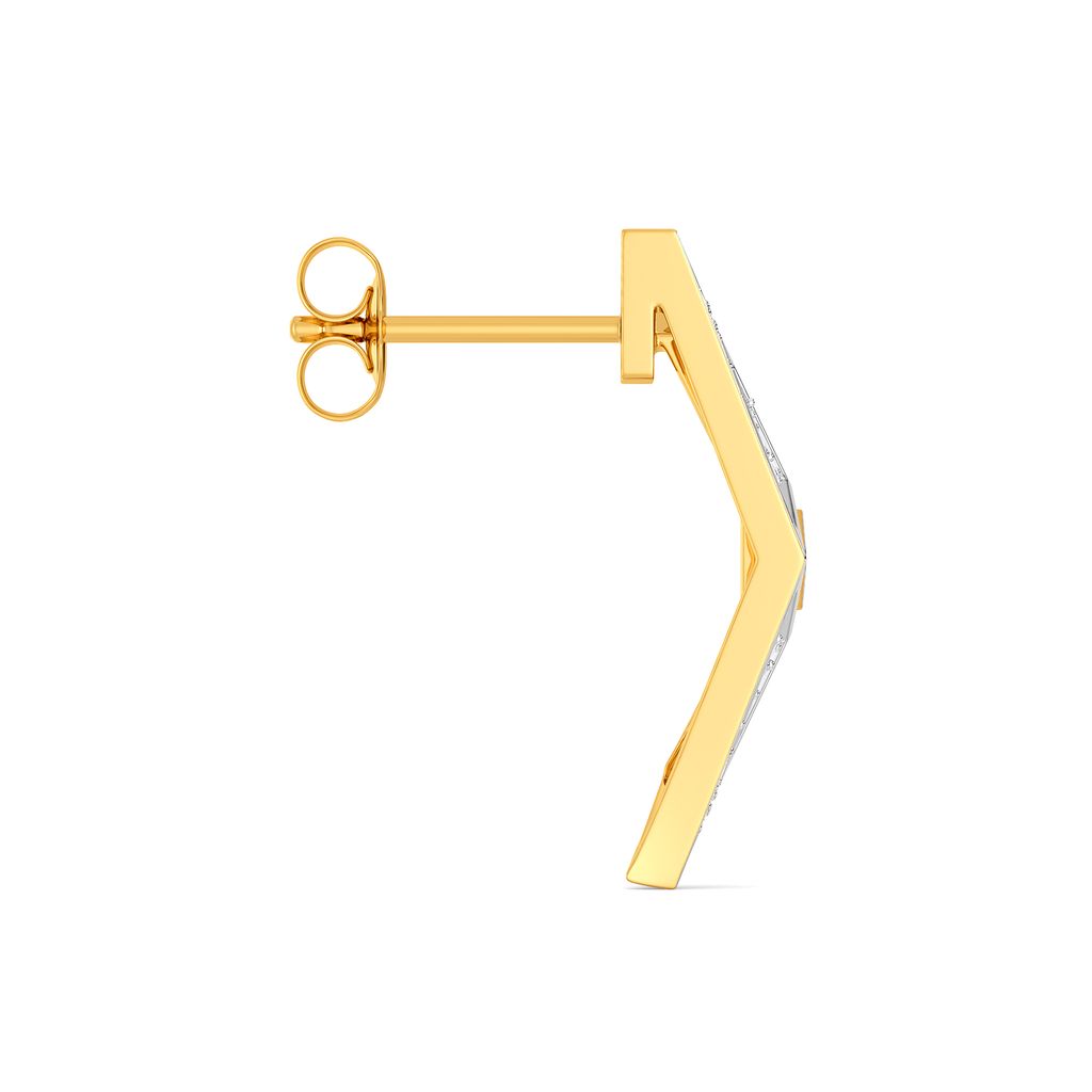 Suit Incharge Diamond Earrings