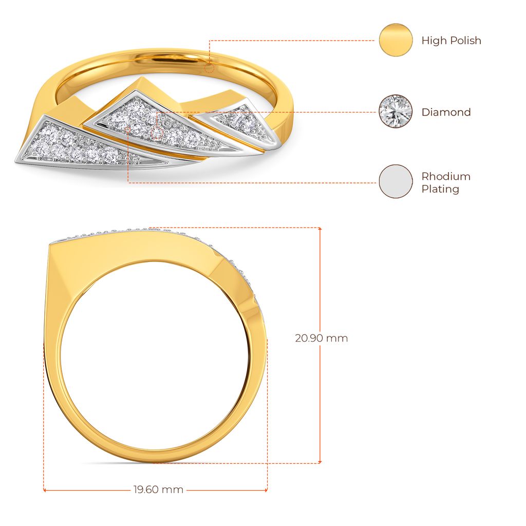 Sculpt Suit Diamond Rings