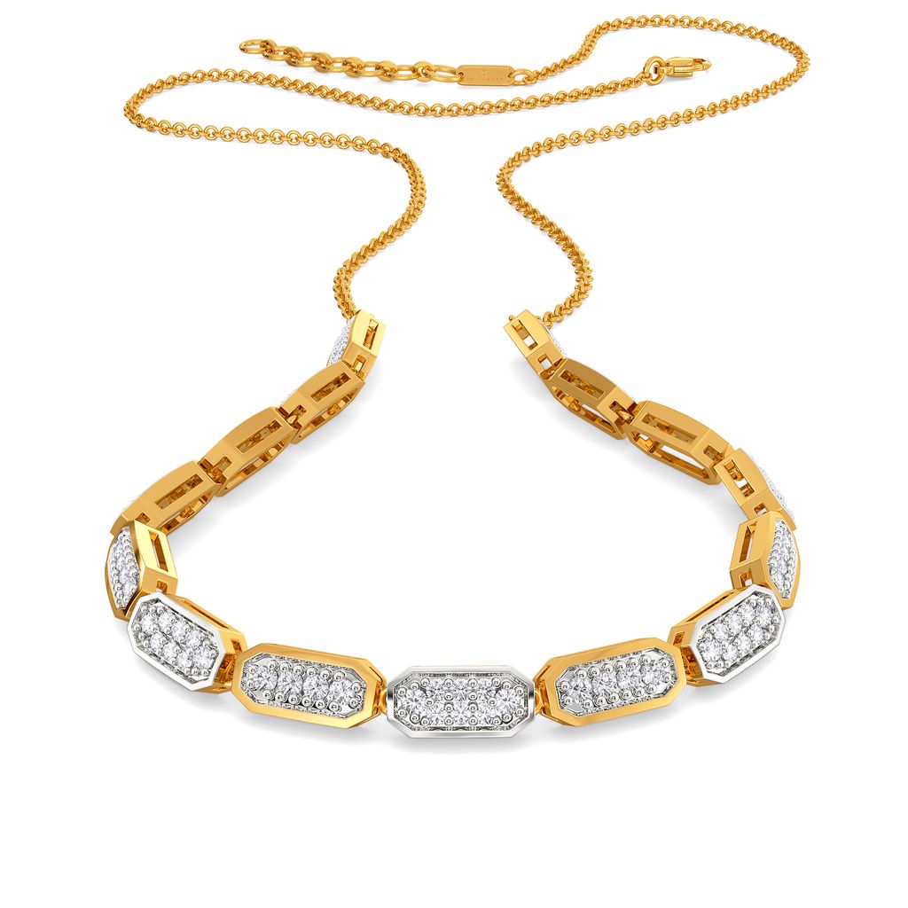 Work Codes Diamond Necklaces