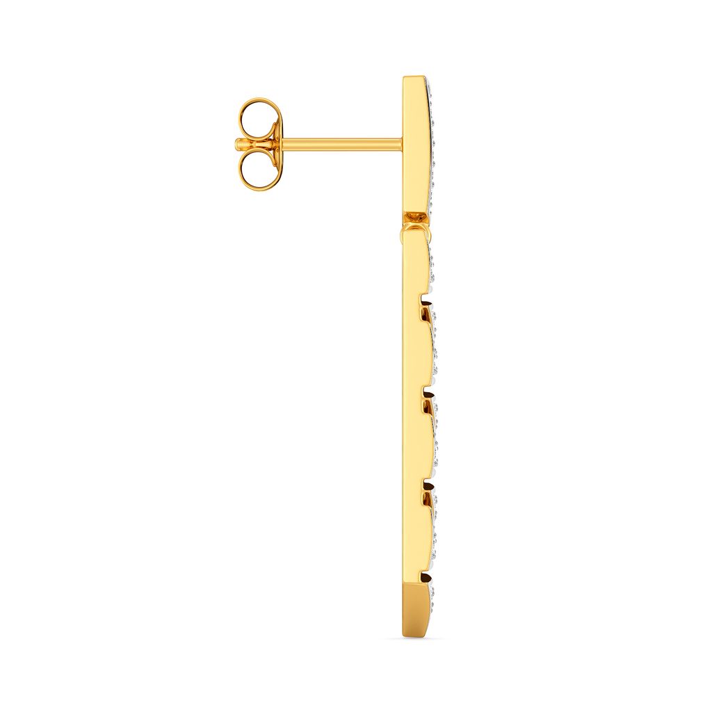 Bossy Chic Diamond Earrings