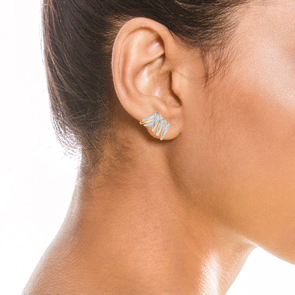 Power Trip Diamond Earrings