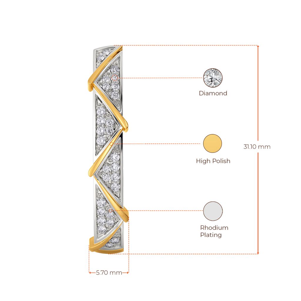 Chic Co-ords Diamond Earrings