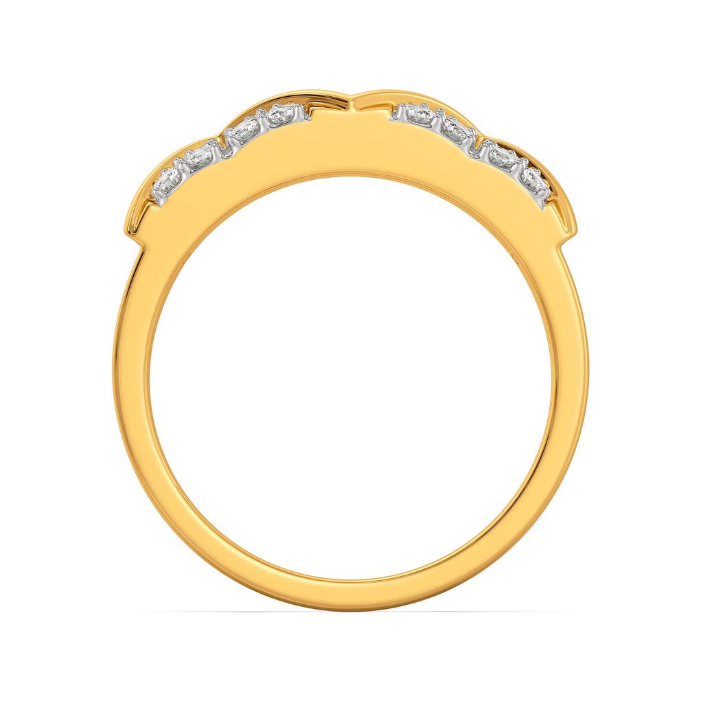 Sporty Chic Diamond Rings