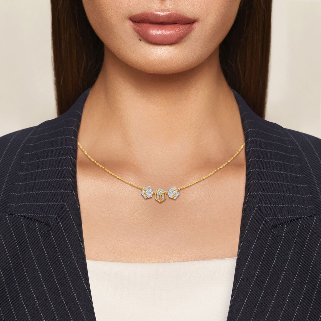 Yoga Yonders Diamond Necklaces