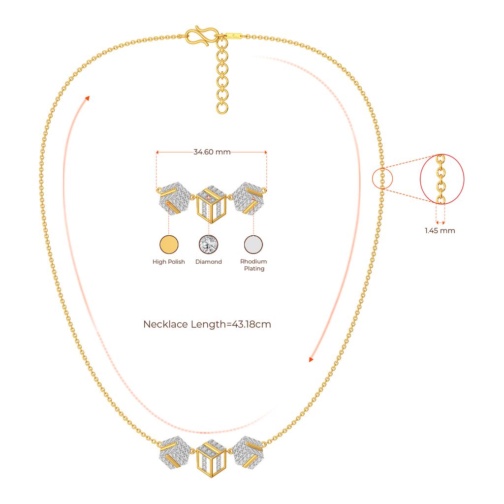 Yoga Yonders Diamond Necklaces