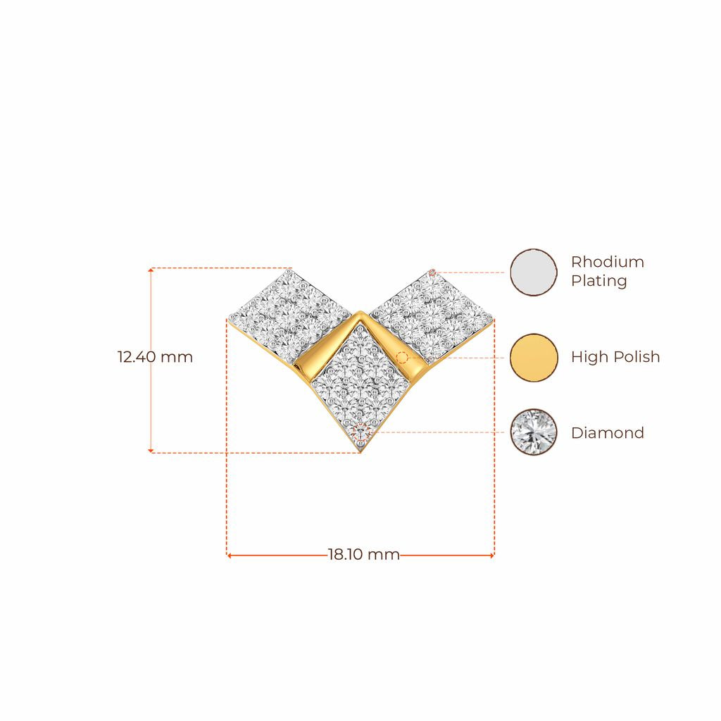 Short N Sport Diamond Earrings